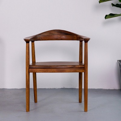 南美胡桃木总统椅新中式实木家具椅子家用餐椅茶椅围椅书椅实木椅图4
