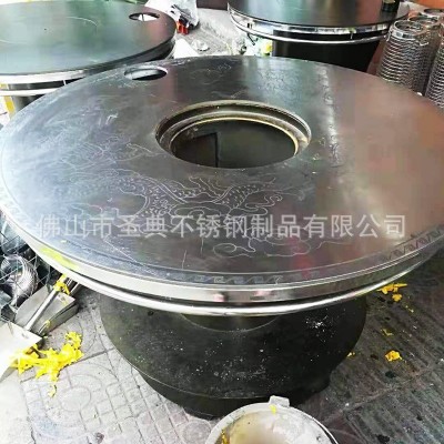 雅才201/304不锈钢炉面板圆形炉面板电烤炉 不锈钢板专业厂家批发