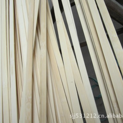 加工特殊竹制品 碳化竹片 方形竹条 竹片 半弧竹片 风筝骨架