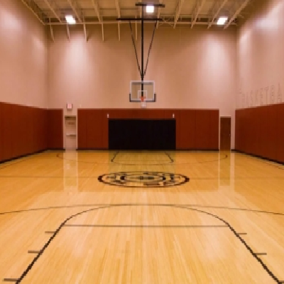 篮球馆用木地板 木质篮球馆地板施工 实木篮球场