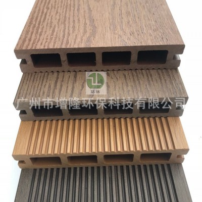 环林供应PE木塑材料户外地板塑木地板木塑地板厂家直销木塑140*25