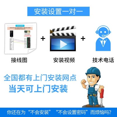 电子门禁系统一体机室外防水玻璃门刷卡密码指纹门禁锁磁力锁套装图4