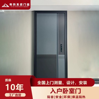 佛山不锈钢门防盗门自建房小区入户门单门顶门铜门铁皮门生产